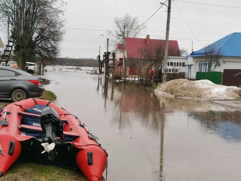 Паводок пришел в Йошкар-Олу, мэрия принимает все меры по минимизации рисков